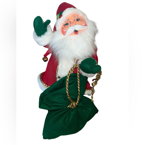 ANNALEE 18" Santa Claus & Mrs. Claus Jinglebell Christmas Dolls, Mobilitee, 2006 - Picture 2 of 10